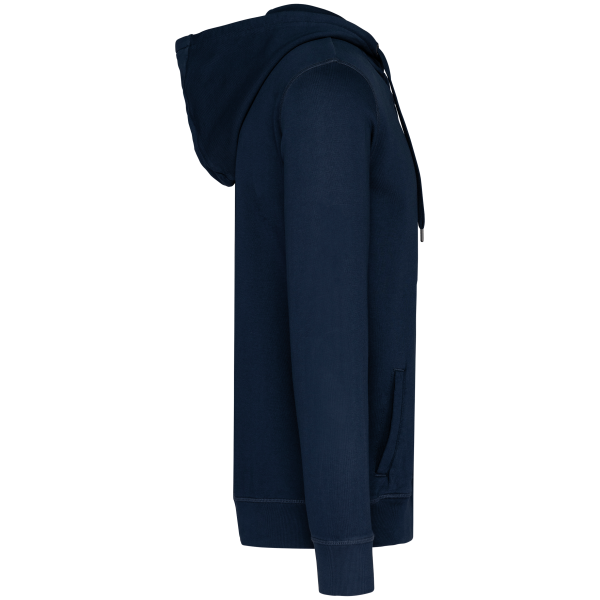 Sweat-shirt écoresponsable zippé à capuche French Terry unisexe – Image 15