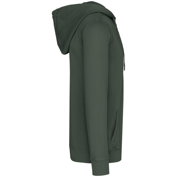 Sweat-shirt écoresponsable zippé à capuche French Terry unisexe – Image 17