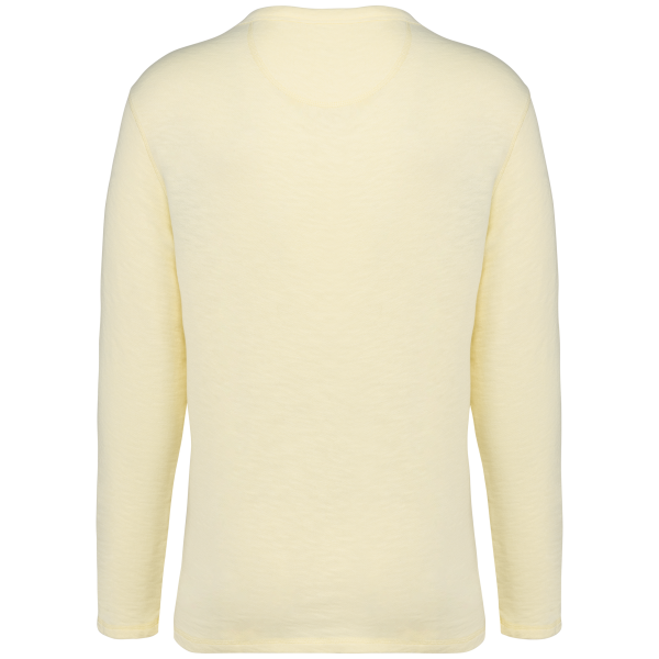 Sweat-shirt écoresponsable à col rond délavé French Terry unisexe – Image 13