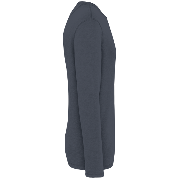 Sweat-shirt écoresponsable à col rond délavé French Terry unisexe – Image 22