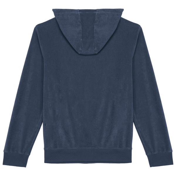 Sweat-shirt écoresponsable en éponge zippé à capuche homme – Image 10