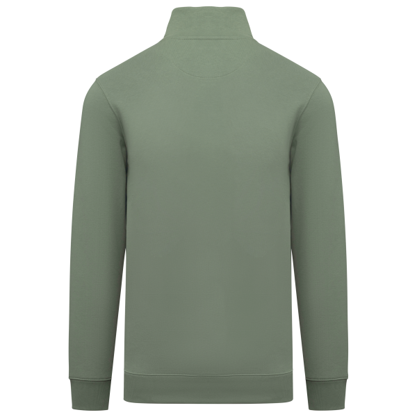 Sweat-shirt écoresponsable à col montant zippé homme – Image 15