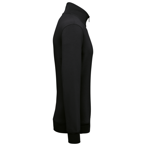 Sweat-shirt écoresponsable à col montant zippé homme – Image 10