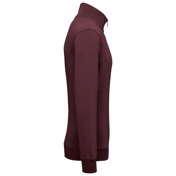 Sweat-shirt écoresponsable à col montant zippé homme – Image 12