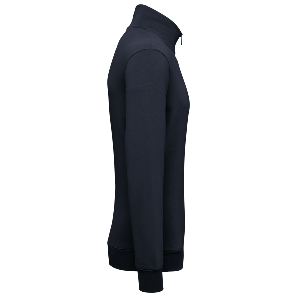 Sweat-shirt écoresponsable à col montant zippé homme – Image 18