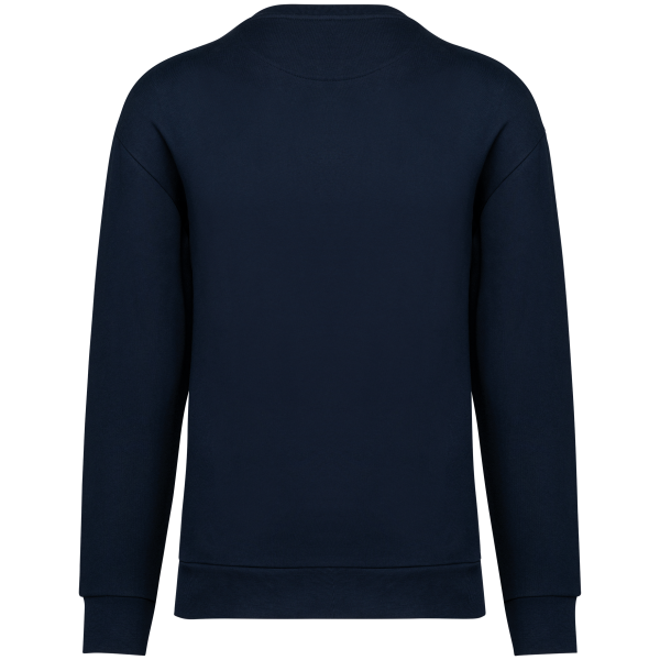 Sweat-shirt écoresponsable à col rond à épaules tombantes molleton gratté unisexe – Image 14