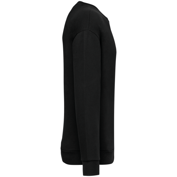 Sweat-shirt écoresponsable à col rond à épaules tombantes molleton gratté unisexe – Image 11