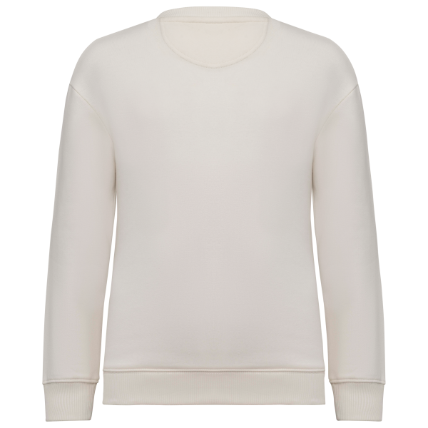 Sweat-shirt écoresponsable à col rond oversize enfant – Image 12