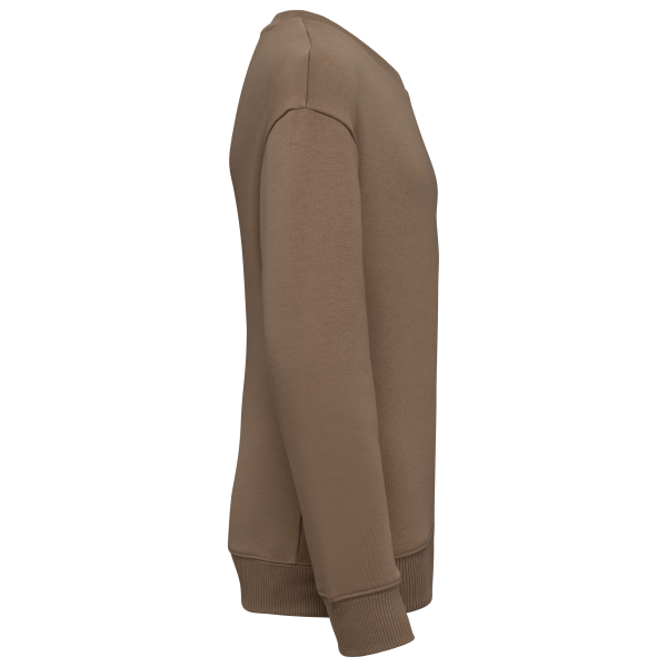 Sweat-shirt écoresponsable à col rond oversize enfant – Image 11