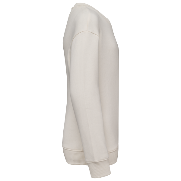 Sweat-shirt écoresponsable à col rond oversize enfant – Image 13