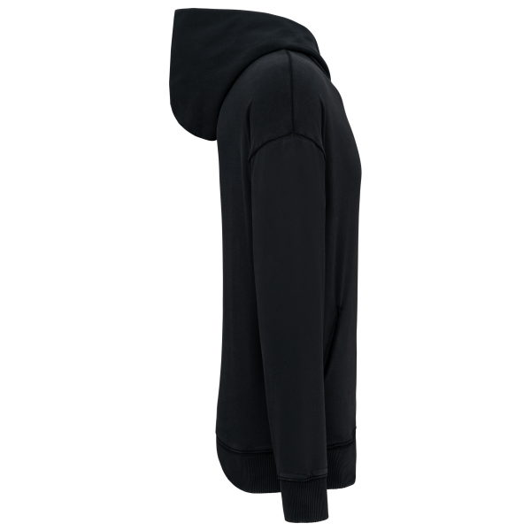 Sweat-shirt écoresponsable à capuche délavé oversize unisexe – Image 10