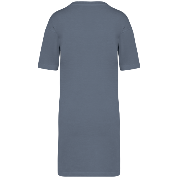 Robe t-shirt écoresponsable délavée femme – Image 9