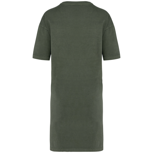 Robe t-shirt écoresponsable délavée femme – Image 13