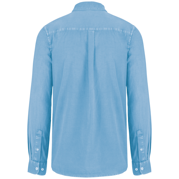 Chemise écoresponsable délavée homme – Image 7