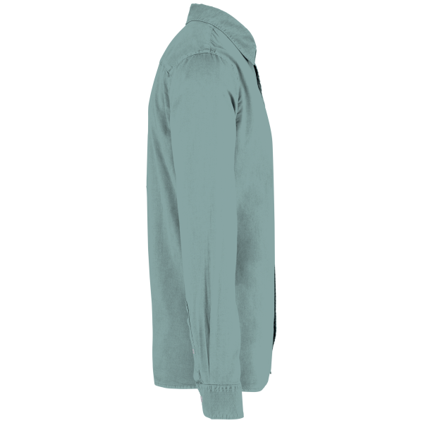 Chemise écoresponsable délavée homme – Image 10