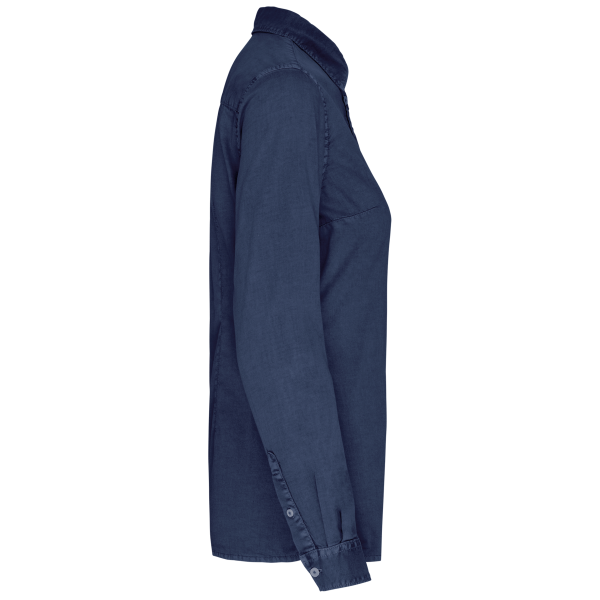 Chemise écoresponsable délavée femme – Image 14
