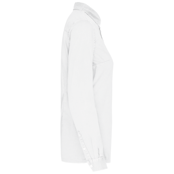 Chemise écoresponsable délavée femme – Image 18