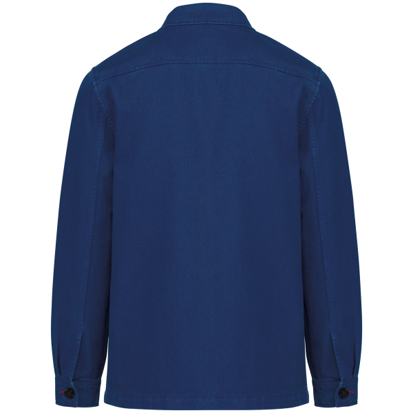 Veste worker écoresponsable délavée homme – Image 11