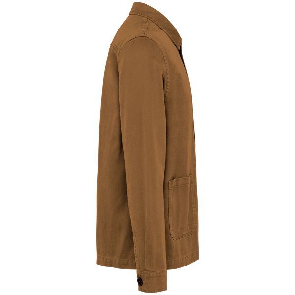 Veste worker écoresponsable délavée homme – Image 10