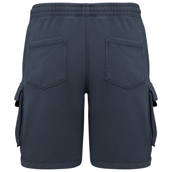 Short cargo écoresponsable délavé French Terry homme – Image 9