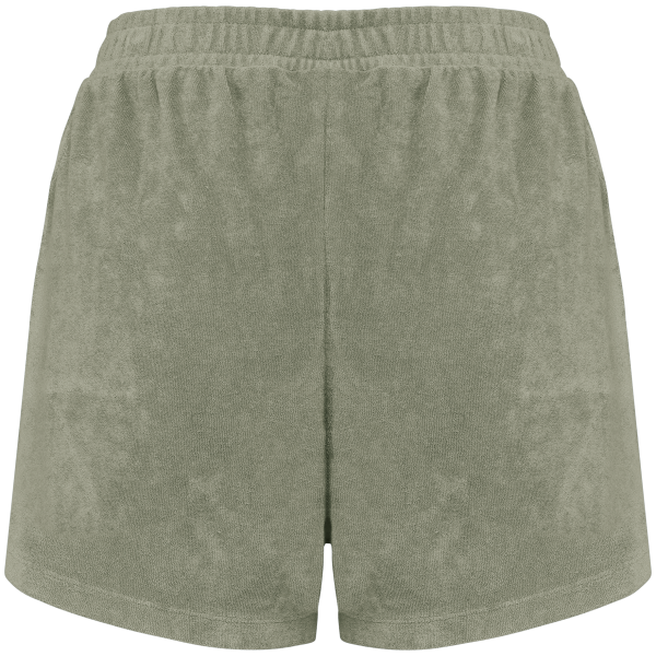 Short écoresponsable en éponge femme – Image 9