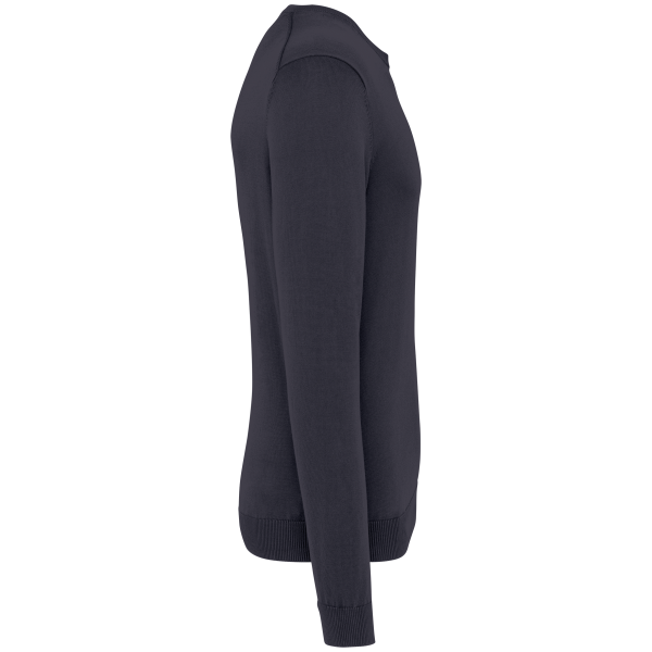 Pull écoresponsable délavé à col rond homme – Image 9