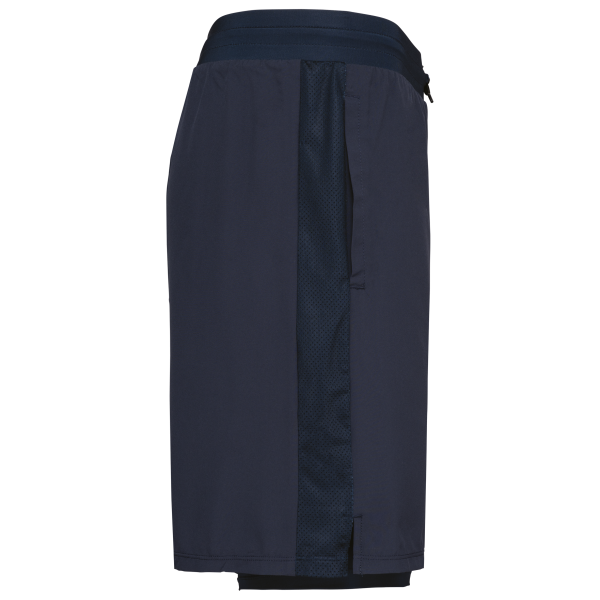 Short écoresponsable 2 en 1 avec sous short intégré homme – Image 16