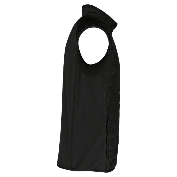 Veste sport bi-matière sans manches unisexe – Image 10