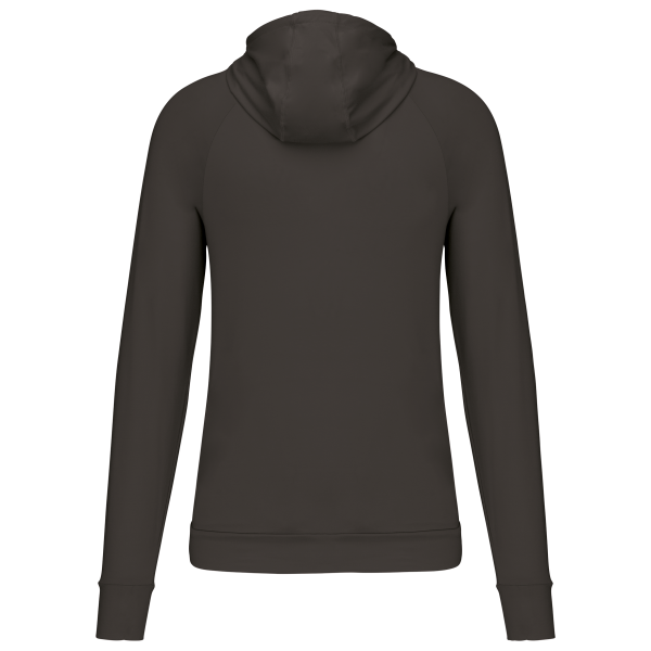 Sweat-shirt à capuche 1/4 zip sport unisexe – Image 11