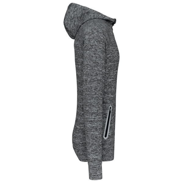 Sweat-shirt à capuche 1/4 zip sport unisexe – Image 18