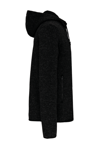 Veste à capuche chinée homme – Image 9