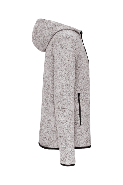 Veste à capuche chinée homme – Image 11