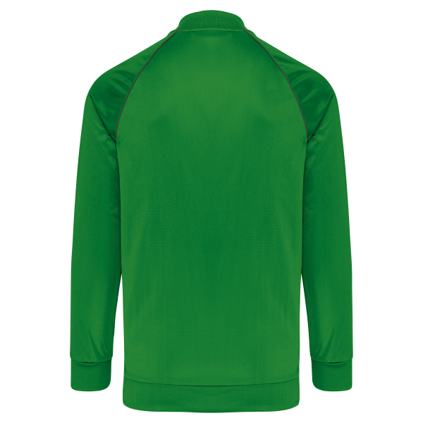 Veste de survêtement zippée avec liseré unisexe – Image 28