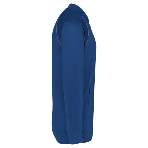 Veste de survêtement zippée avec liseré unisexe – Image 27