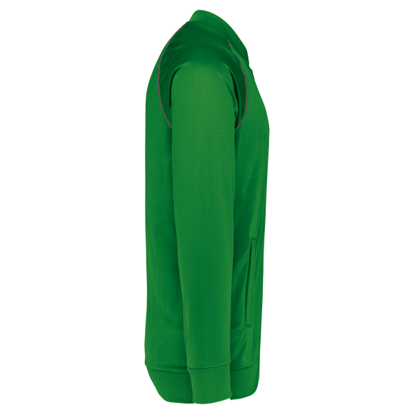 Veste de survêtement zippée avec liseré unisexe – Image 29