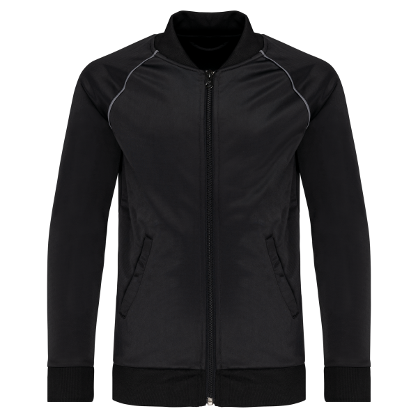 Veste de survêtement zippée avec liseré enfant