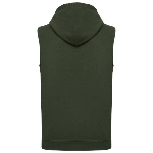 Sweat-shirt à capuche sans manches unisexe – Image 12
