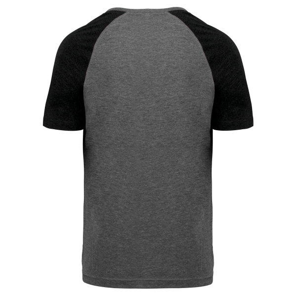 T-shirt triblend bicolore sport manches courtes unisexe – Image 26