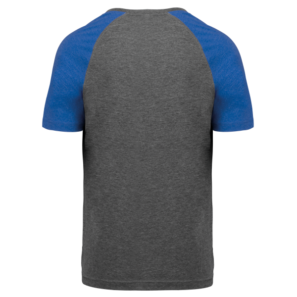 T-shirt triblend bicolore sport manches courtes unisexe – Image 32