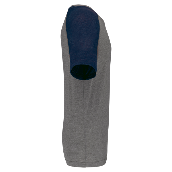 T-shirt triblend bicolore sport manches courtes unisexe – Image 29