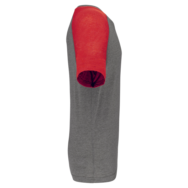 T-shirt triblend bicolore sport manches courtes unisexe – Image 31