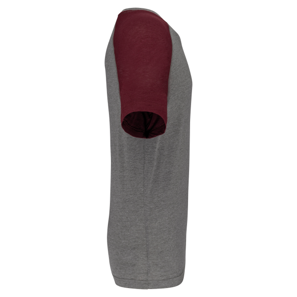T-shirt triblend bicolore sport manches courtes unisexe – Image 35