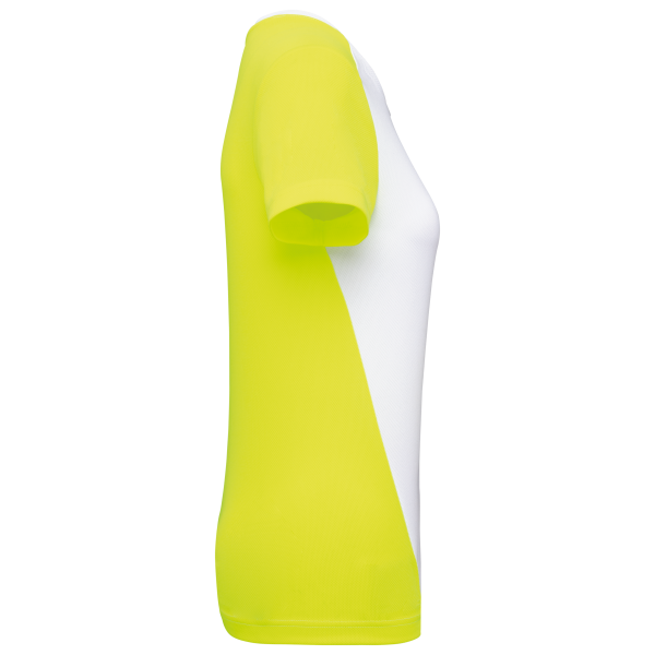 T-shirt de sport écoresponsable bicolore femme – Image 14