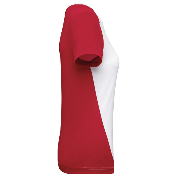 T-shirt de sport écoresponsable bicolore femme – Image 18