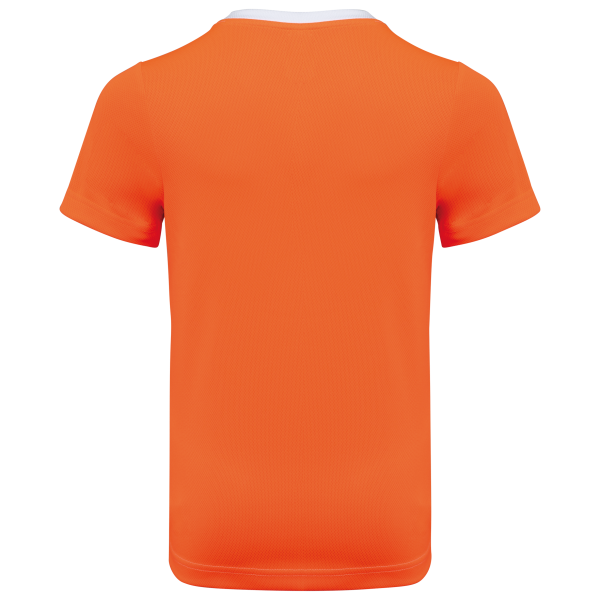 T-shirt de sport écoresponsable bicolore enfant – Image 14
