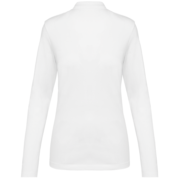 Polo Supima® manches longues femme – Image 18