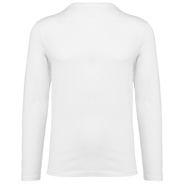 T-shirt Supima® col V manches longues homme – Image 16