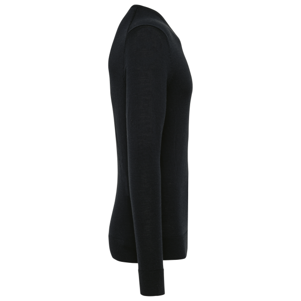 Pull Mérinos col V homme – Image 16
