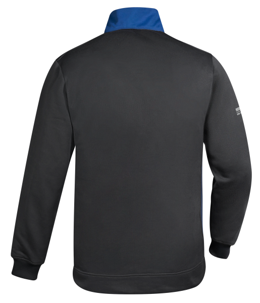 Sweat-shirt col zippé unisexe – Image 2