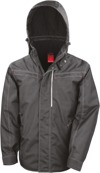 Parka robuste "effet denim" – Image 4